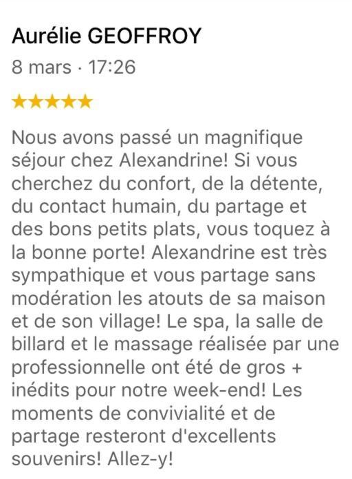Le Nid d'Alex Spa - Rando Autigny-la-Tour Extérieur photo